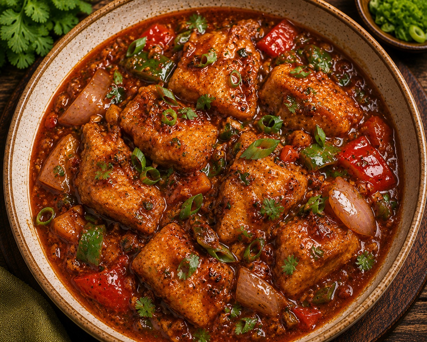 Chilli Fish – Gravy